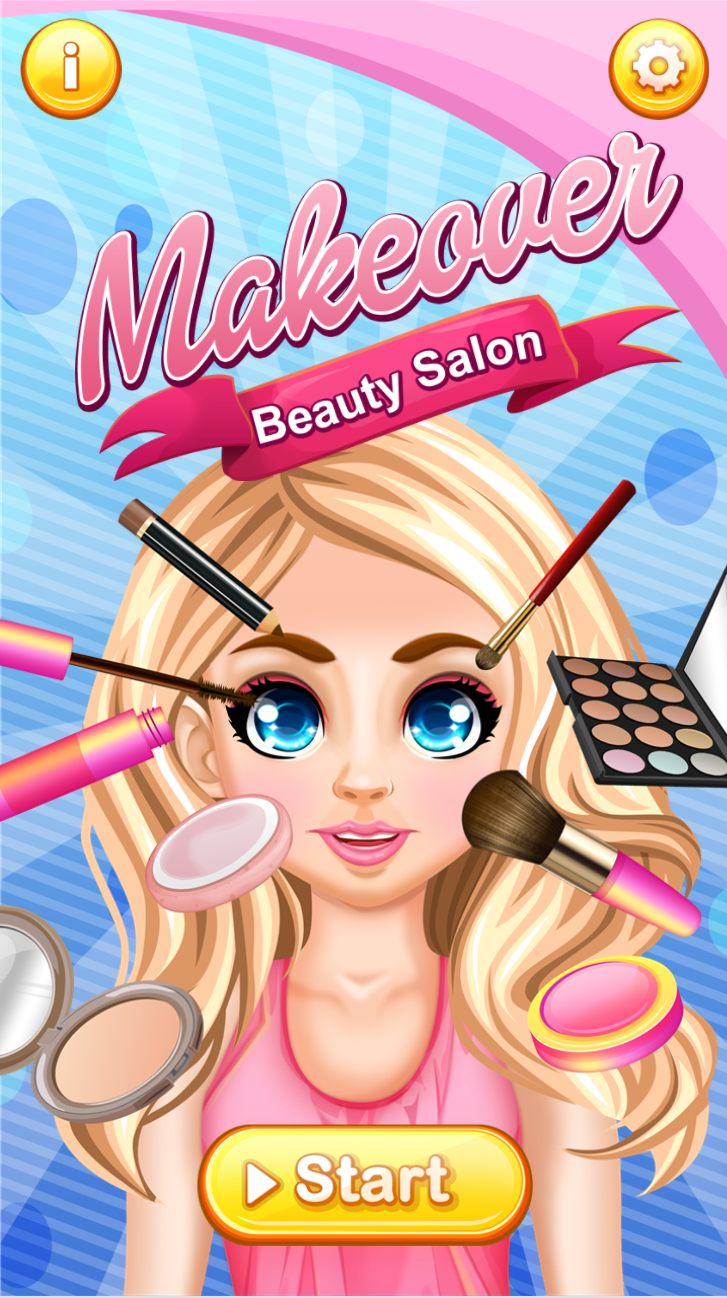 Makeover Beauty Salon Make up - Buy HTML5 Game Licensing